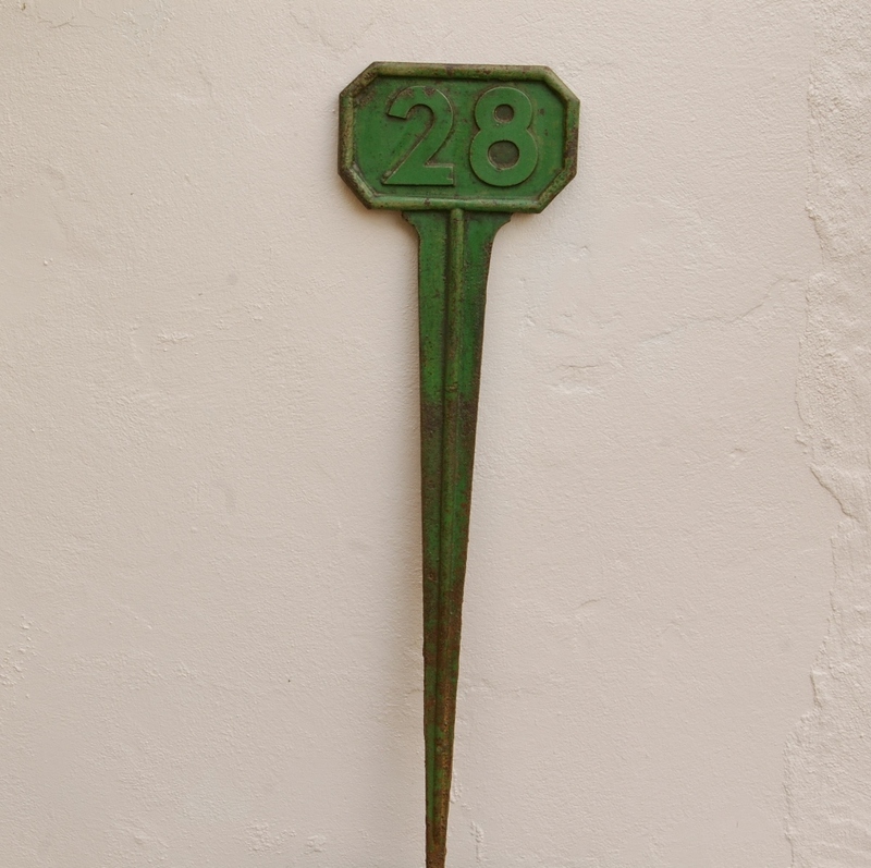 Cast Iron Numbers Mongers Architectural Salvage