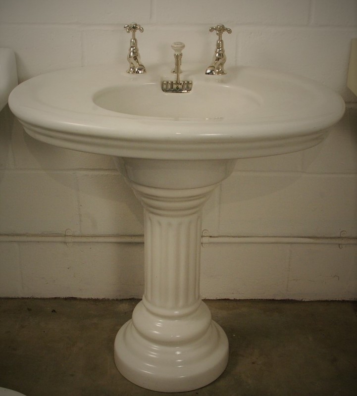 Antique Bathroom Pedestal Basin Mongers Architectural Salvage