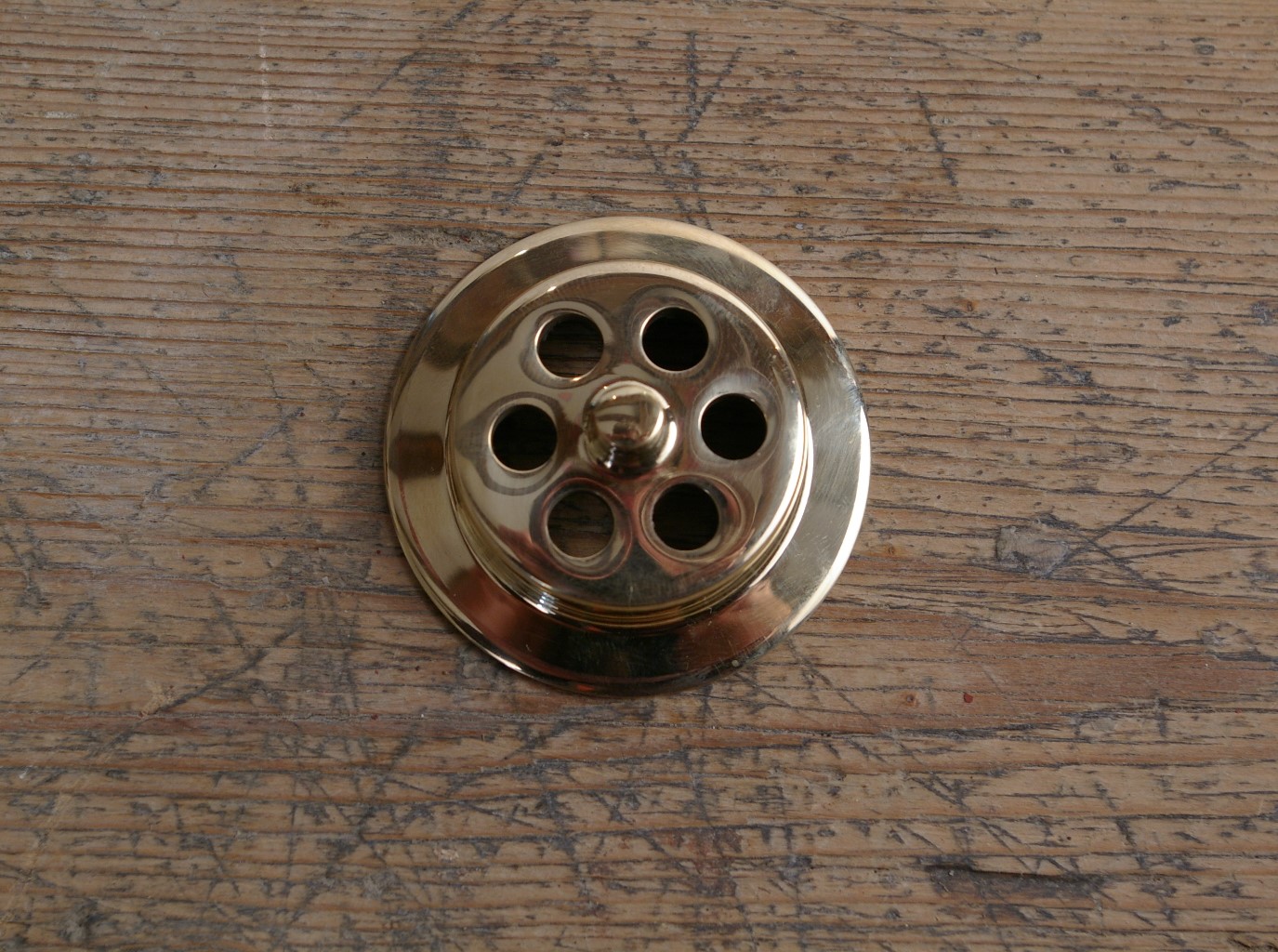 Brass Bath Overflow Cover Mongers