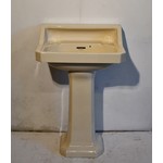 Twyfords Ivory Basin on Pedestal