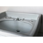 Rolled Edge Fireclay Basin