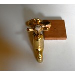Pair Brass Bib Taps