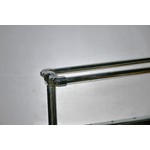 Chrome Loop Top Towel Rail