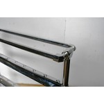 Chrome Loop Top Towel Rail