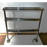Chrome Loop Top Towel Rail