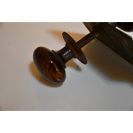 Bow Latch with Ceramic Knobs