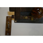 Bow Latch with Ceramic Knobs