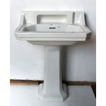 Standard Cut Corner Basin on Pedestal