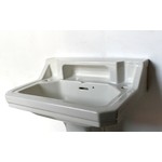 Standard Cut Corner Basin on Pedestal