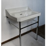 Howsons Cut Corner Basin on Chrome Stand