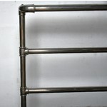Loop Topped Heated Towel Rail