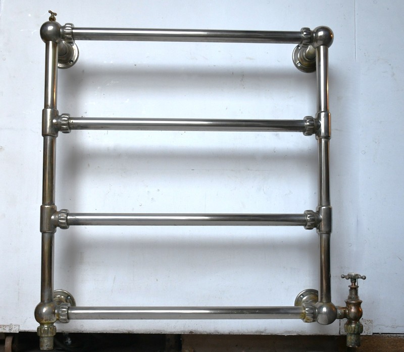 Antique Heated Towel Rail