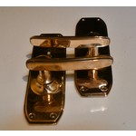 Polished Brass Lever Handles