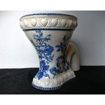 Blue and White Excelsior WC Pan