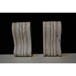Pair Marble Corbels