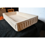 Cane Coloured Fluted Sink