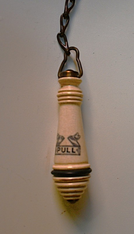 Ceramic Flush Pull Handle