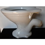 Edwardian Toilet Pan with Mahogany Seat