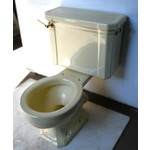 Primrose Yellow Close-Coupled WC Pan