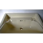 Large Cut Corner Primrose Basin