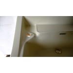 Large Cut Corner Primrose Basin