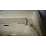 Large Cut Corner Primrose Basin