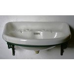 Half Round Basin on Cast Bracket