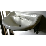 Half Round Basin on Cast Bracket