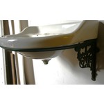 Half Round Basin on Cast Bracket