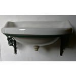 Half Round Basin on Cast Bracket