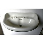 Half Round Basin on Cast Bracket