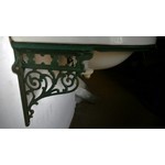 Half Round Basin on Cast Bracket