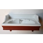 Bolding Roll Edge Basin on Cast Bracket
