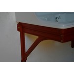 Bolding Roll Edge Basin on Cast Bracket