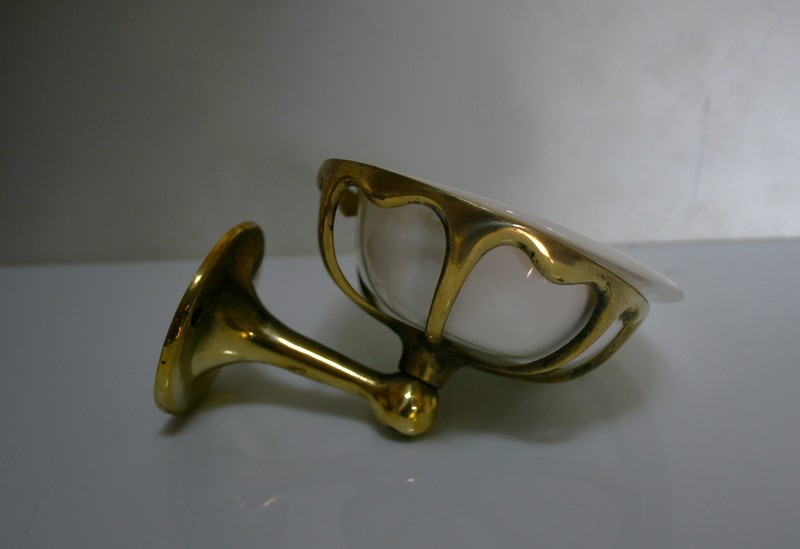 Victorian Brass Soap Dish