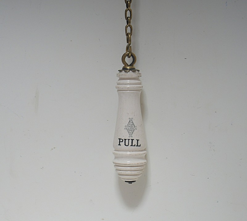 Ceramic Flush Pull Handle