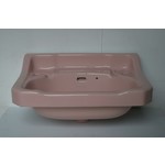 Pink Cut Corner Basin