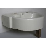 Bow Front Fireclay Cloakroom Basin