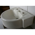 Bow Front Fireclay Cloakroom Basin