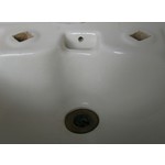Bow Front Fireclay Cloakroom Basin
