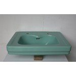 Turquoise Green Square Basin