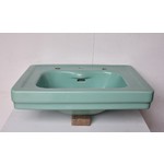 Turquoise Green Square Basin