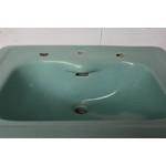 Turquoise Green Square Basin