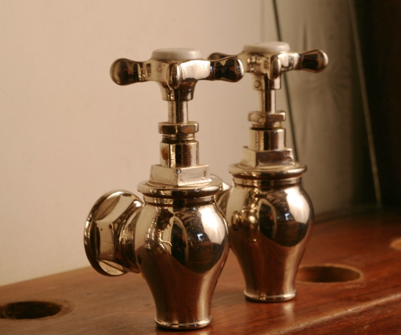 Nickel Plated Globe Taps Mongers